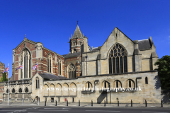 Exterior of Rugby School, Rugby town