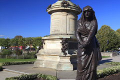 Lady Macbeth statue, Bancroft gardens, Stratford