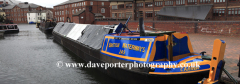 Narrowboats in Cambrian Wharf , Birmingham Canal