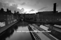 Narrowboats, Gas Street Basin, Birmingham Canal