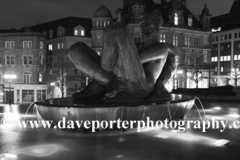 Water fountains, Victoria Square, Birmingham