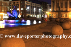 Water fountains, Victoria Square, Birmingham