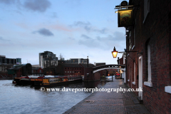 Narrowboats, Gas Street Basin, Birmingham Canal