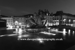 Water fountains, Victoria Square, Birmingham