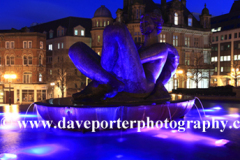 Water fountains, Victoria Square, Birmingham