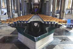The Font in Salisbury Cathedral