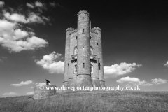 Summer view of Broadway Tower, Broadway village