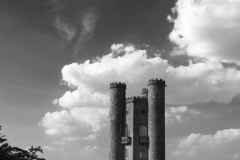Summer view of Broadway Tower, Broadway village