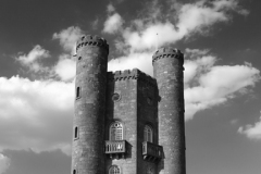 Summer view of Broadway Tower, Broadway village