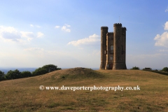 Summer view of Broadway Tower, Broadway village