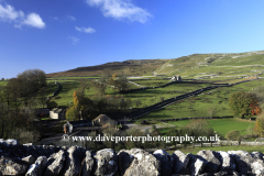 Autumn colours over Malhamdale, Yorkshire Dales
