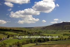 View over Appletreewick village, Wharfedale