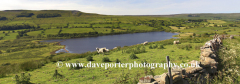 View over Semer water, Raydale, Yorkshire Dales