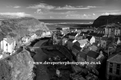 Fishing village of Staithes North Yorkshire Moors Coast