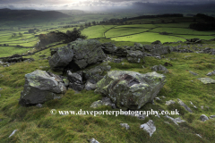 The Norber Erratics rock formations, Norber Dale