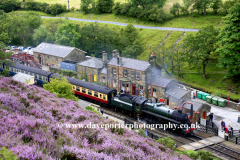 Steam Train Goathland station North York Moors railway