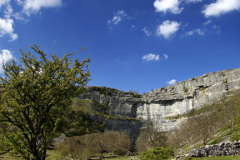 Malham Cove limestone cliffs, Malhamdale