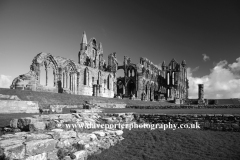 The ruins of Whitby Abbey