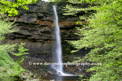 Hardraw Force waterfall, River Ure, Hardraw village