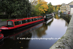 Narrowboats, Leeds and Liverpool Canal, Skipton