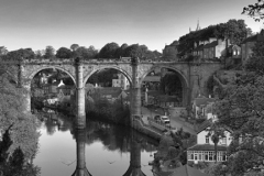 Railway viaduct over the river Nidd, Knaresborough