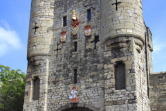 The Micklegate Bar gatehouse, City of York