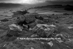 The Norber Erratics rock formations, Norber Dale