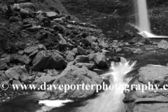 Hardraw Force waterfall, River Ure, Hardraw village