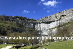 Malham Cove limestone cliffs, Malhamdale