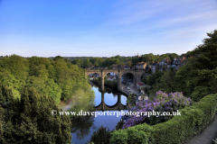 the Railway Viaduct, river Nidd, Knaresborough