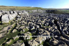 Malham Cove, limestone cliffs, Malhamdale