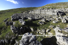 Malham Cove, limestone cliffs, Malhamdale