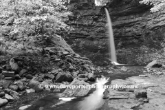 Hardraw Force waterfall, River Ure, Hardraw village