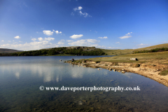 Summer view over Malham Tarn, Malhamdale