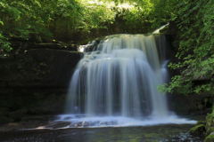 Cauldron Falls, Walden Beck, West Burton village