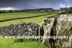 Norber Dale near the village of Austwick