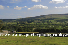 View over West Burton village, Wensleydale