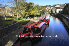 Narrowboats, Leeds and Liverpool Canal, Skipton