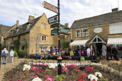 Street view at Bourton on the Water village
