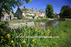 Cottages, river Windrush, Lower Slaughter village