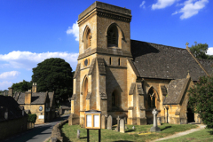 St Barnabas church, Snowshill village