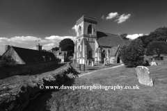 St Barnabas church, Snowshill village