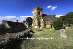 St Barnabas church, Snowshill village