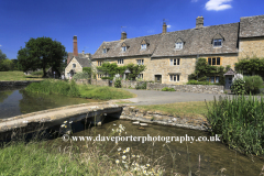 Cottages, River Eye, Lower Slaughter village