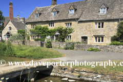 Cottages, River Eye, Lower Slaughter village