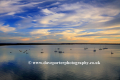 Dawn over Poole Bay, Jurassic coastline