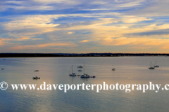 Dawn over Poole Bay, Jurassic coastline