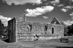 Ruins of the Norman Hall in Christchurch town
