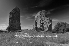 View over Christchurch Castle