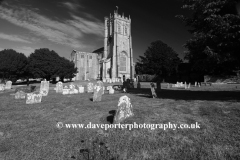 Summer view over Christchurch Priory